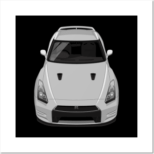 GTR R35 2007-2016 - Silver Posters and Art